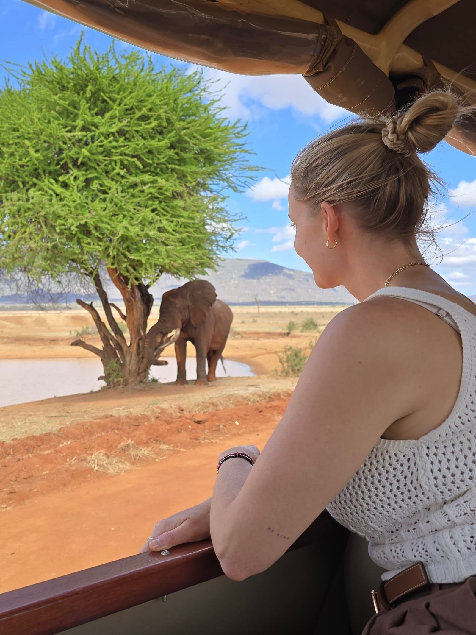 Tsavo East National Park tour visitor photo